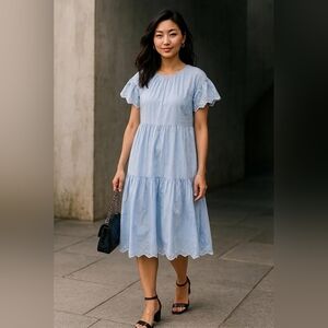 Seed Heritage Cotton Linen boho Dress